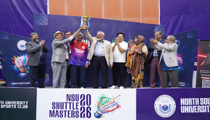 এনএসইউ ইনডোর ব্যাডমিন্টন টুর্নামেন্ট অনুষ্ঠিত