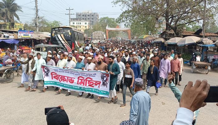 জামায়াত নেতার মৃত্যুর প্রতিবাদে জীবননগরে বিক্ষোভ: ২৪ ঘণ্টার আল্টিমেটাম