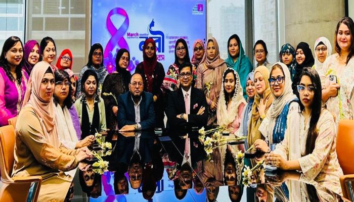 আন্তর্জাতিক নারী দিবস উদযাপন পদ্মা ব্যাংকের