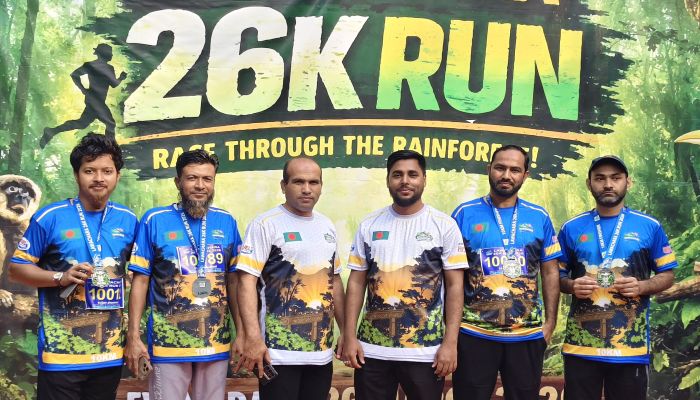 কমলগঞ্জে লাউয়াছড়া ম্যারাথন অনুষ্ঠিত