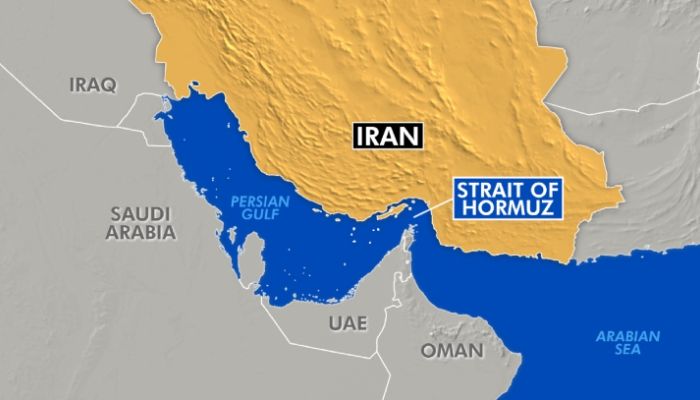 হরমুজ প্রণালী দিয়ে যেসব দেশের জাহাজ চলাচল করতে পারবে,জানালো আইআরজিসি