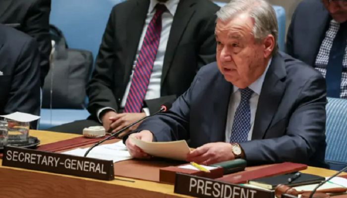 খামেনির নিহতের তথ্য স্বাধীনভাবে নিশ্চিত করা যায়নি: জাতিসংঘের মহাসচিব