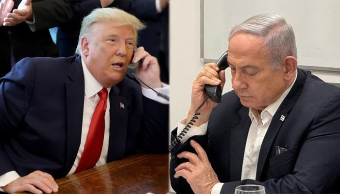 নেতানিয়াহুর সুর নরম, ইরানের সাথে চুক্তি নিয়ে ট্রাম্পের সঙ্গে ফোনালাপ