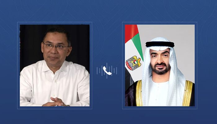 প্রধানমন্ত্রীর সঙ্গে আমিরাতের প্রেসিডেন্টের ফোনালাপ
