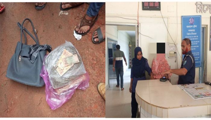 হাতীবান্ধায় ৪ কেজি গাঁজাসহ নারী আটক, পুলিশের কাছে হস্তান্তর