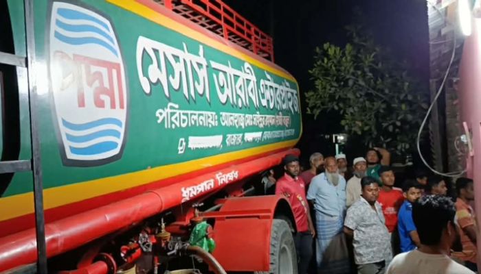 ঝালকাঠির ৭ হাজার লিটার ডিজেল শরীয়তপুরে!