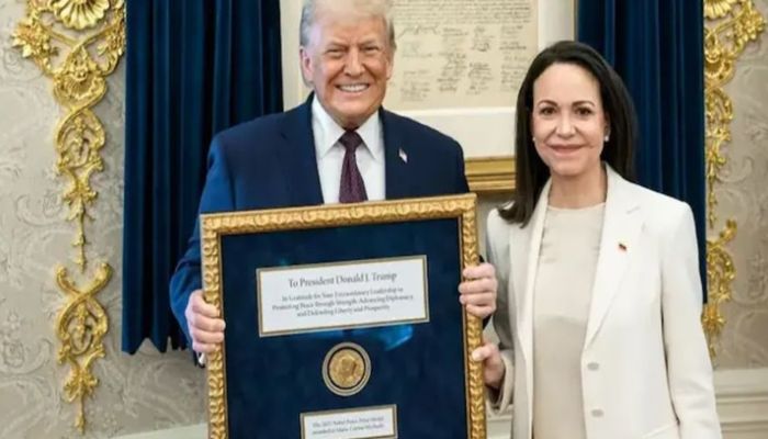 ‘ট্রাম্পকে নোবেল দেওয়ায় কোনো অনুশোচনা নেই’