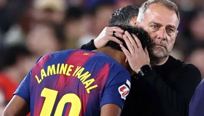 ইয়ামালের গোলে লা লিগায় শীর্ষস্থান শক্ত করলো বার্সা