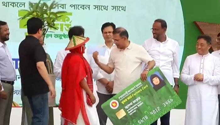 ‘কৃষক কার্ড’ কর্মসূচির উদ্বোধন করলেন প্রধানমন্ত্রী