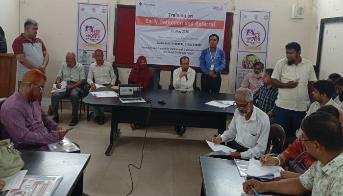 ‎ফেনীতে ক্লাবফুট আক্রান্ত রোগী দ্রুত সনাক্তকরণ ও রেফারেল বিষয়ে স্বাস্থ্যকর্মীদের প্রশিক্ষণ অনুষ্ঠিত