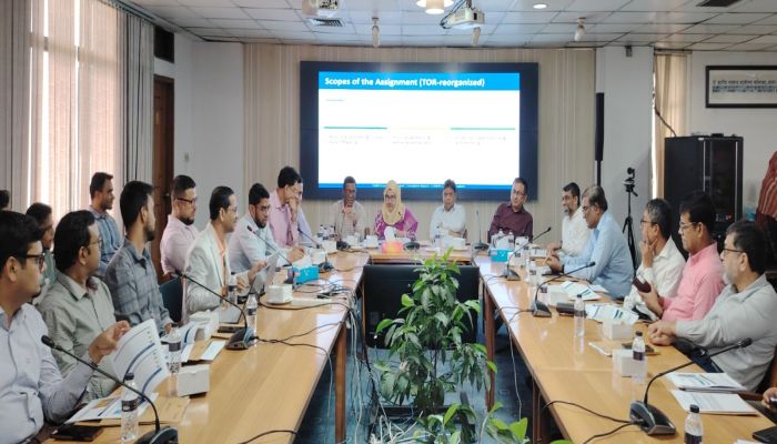 এলজিইডি-ক্রিলিকের এ্যাসিসমেন্ট অব বেস্ট প্র্যাকটিস ইন টার্মস অব বিল্ডিং মেটেরিয়ালস তৈরি বিষয়ক ইনসেপশন কর্মশালা অনুষ্ঠিত