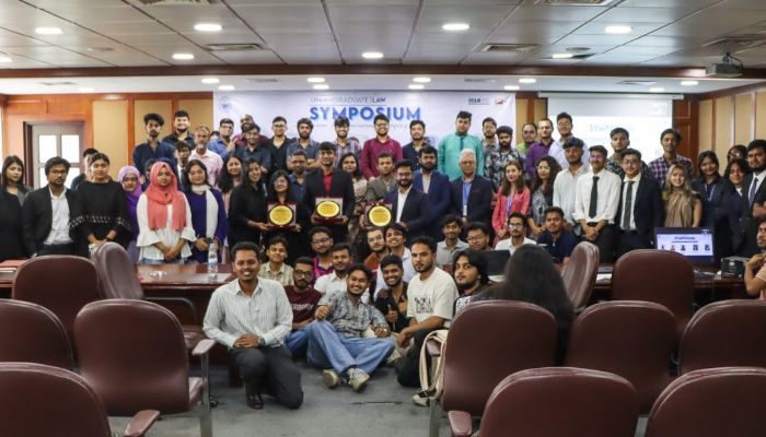নর্থ সাউথ বিশ্ববিদ্যালয়ে আন্ডারগ্র্যাজুয়েট ল’ সিম্পোজিয়াম অনুষ্ঠিত