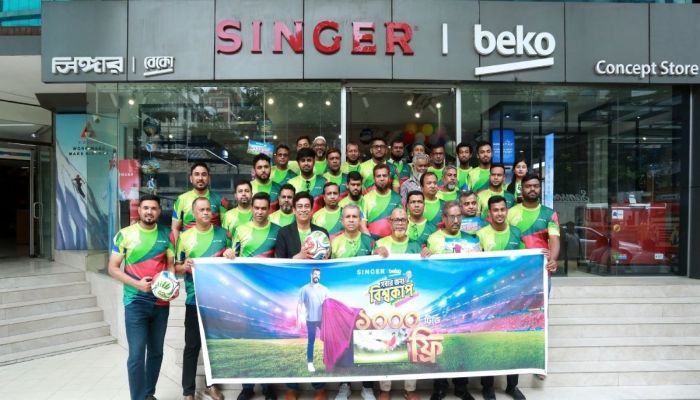 সিঙ্গার ও বেকো নিয়ে এলো ‘সবার জন্য বিশ্বকাপ’ অফার