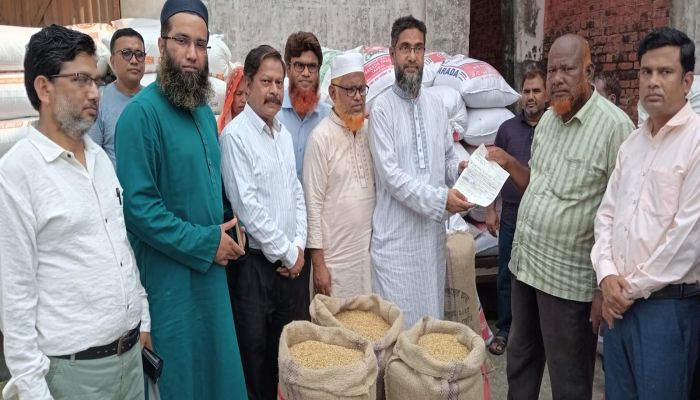 নীলফামারীতে বোরো ধান সংগ্রহ কার্যক্রমের উদ্বোধন