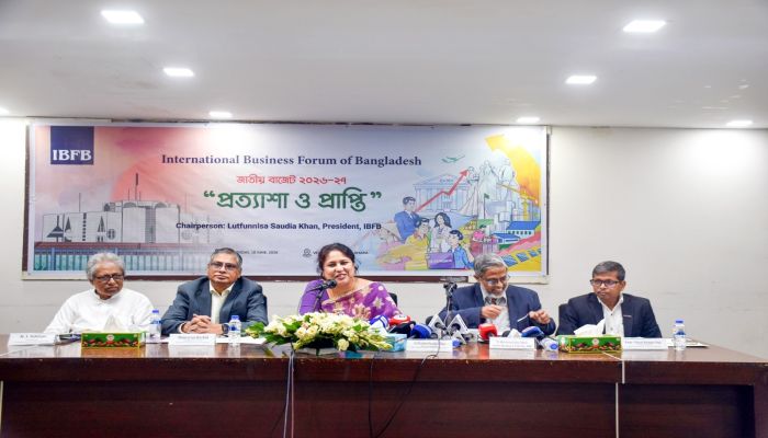 অর্থনৈতিক পুনরুদ্ধার, বিনিয়োগ ও কর্মসংস্থান বৃদ্ধির রোডম্যাপ হিসেবে ২০২৬-২৭ বাজেটকে স্বাগত জানিয়েছে আইবিএফবি