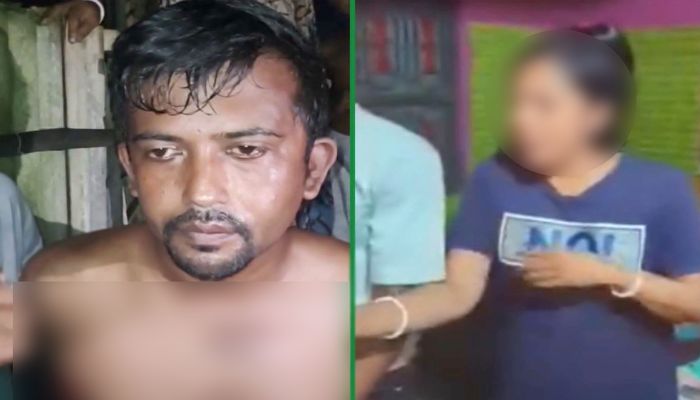 নারীর ঘর থেকে বস্ত্রহীন অবস্থায় যুবদল নেতা আটক