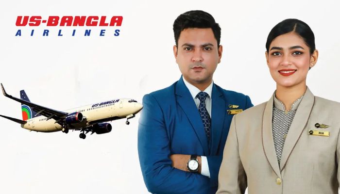 সপ্তাহে ২ দিন ছুটিসহ ইউএস-বাংলা এয়ারলাইন্সে নিয়োগ