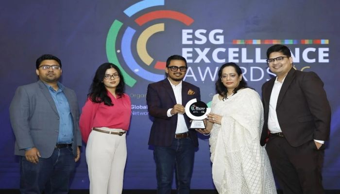 ইএসজি এক্সিলেন্স অ্যাওয়ার্ডসে দুই ক্যাটাগরিতে পুরস্কার পেল বাংলালিংক