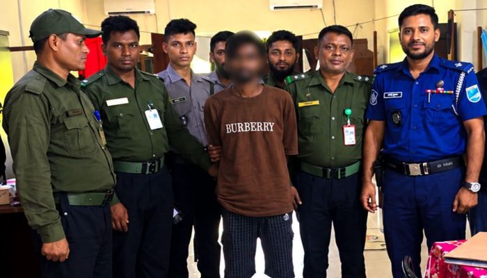 *আনসারের তৎপরতায় নারায়ণগঞ্জে অস্ত্রসহ ছিনতাইকারী আটক* 