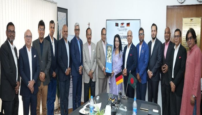 বাংলাদেশ-জার্মানি বাণিজ্য ও বিনিয়োগ বাড়াতে বিজিসিসিআইয়ে উচ্চপর্যায়ের ব্যবসায়িক আলোচনা