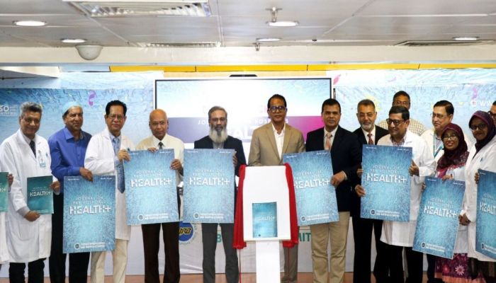 বিআরবি হসপিটালস লিমিটেড-এ মেডিকেল জার্নাল HEALTH+ এর মোড়ক উন্মোচন
