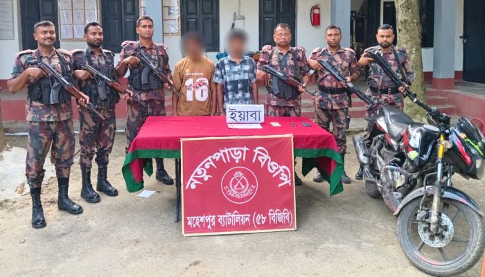 জীবননগরে বিজিবির অভিযানে ইয়াবাসহ আটক ২