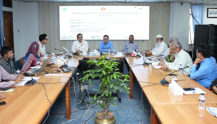 এলজিইডি-ক্রিলিকের এর ডকুমেন্টারি ড্রাফট স্ক্রিপ্ট ও ফ্যাক্টশিট 