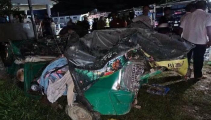 শ্রীমঙ্গলে বাস-সিএনজি সংঘর্ষে নিহত ৩, সাতগাঁও হাইওয়ে থানার সামনে দুর্ঘটনা, নিহতদের একজনের পরিচয় শনাক্ত
