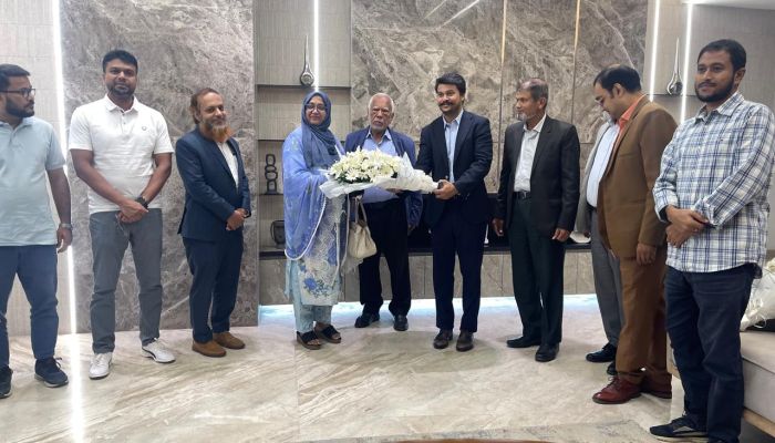 আইসিবি চেয়ারম্যান ও সিইও’র    রূপায়ণ সিটি উত্তরা পরিদর্শন