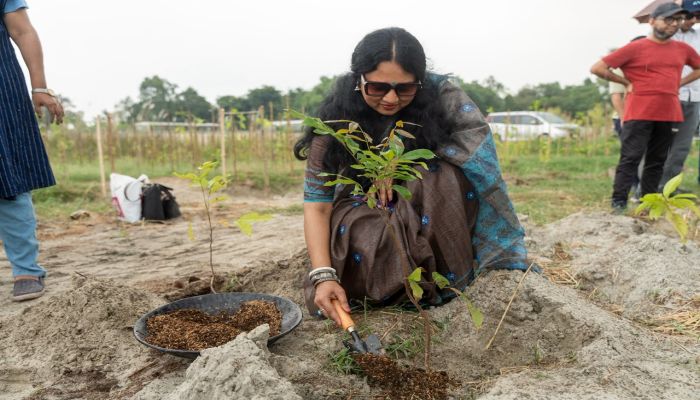 বাংলাদেশজুড়ে ১ লাখ গাছ রোপণ করল আড়ং