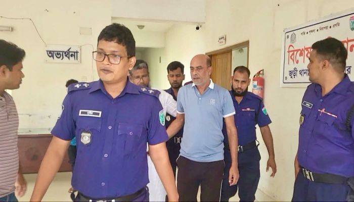 জুড়ীতে সকালে ছাত্রলীগের মিছিল, দুপুরে আ.লীগ নেতা মনি গ্রেফতার