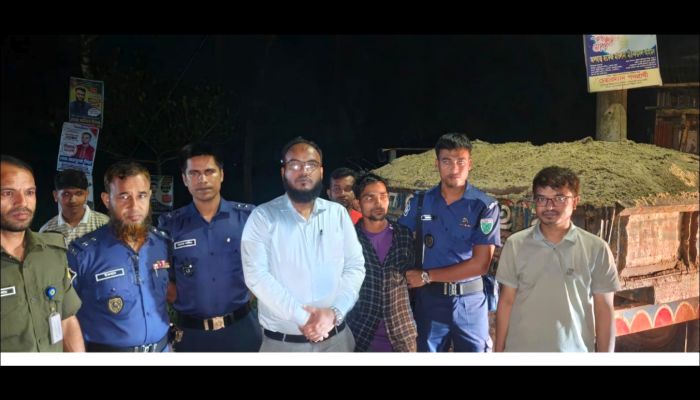 চুনারুঘাটে অবৈধ সিলিকা বালু উত্তোলন, ট্রাক্টরসহ আটক ব্যক্তিকে ১ লাখ টাকা জরিমানা