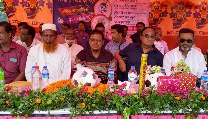 জীবননগরের ফুটবল টুর্নামেন্টের শুভ উদ্বোধন